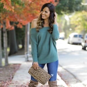 NWT Cheetah Clutch (Red Dress Boutique)